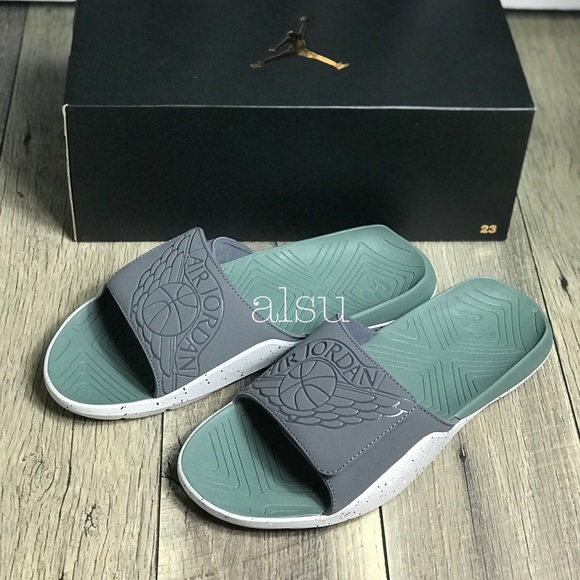 Nike Other - NWT Nike Jordan Hydro 7 Wolf Grey M AUTHENTIC